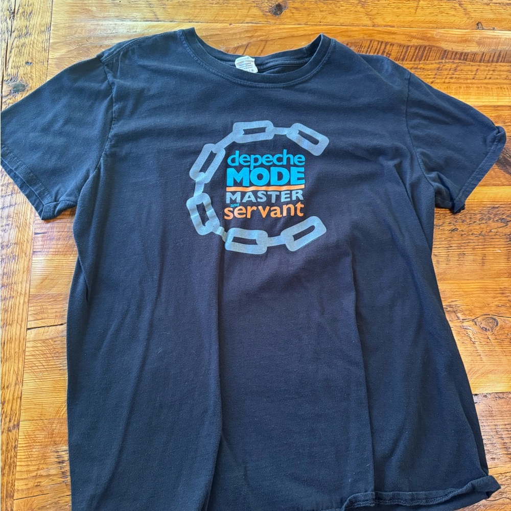 Black Depeche Mode Graphic T-Shirt